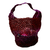 Mochila Tejida/artesanal/crochet/tipo Red