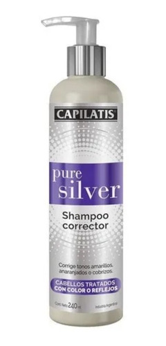 Capilatis Shampoo Corrector Pure Silver 240 Ml