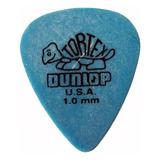 Plumilla Para Guitarra Dunlop Tortex 12 Pieza 1.0 Azul