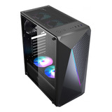 Gabinete Gamer T-dagger G25b Mid Tower Rgb Black Atx