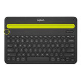 Teclado Bluetooth Logitech K480 Qwerty Inglês Us