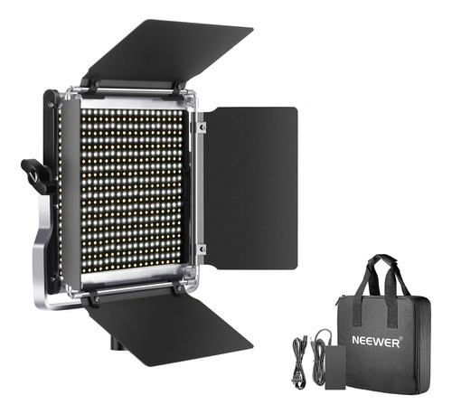 Neewer Luz Video Led Kit Iluminación Fotografía Bicolor