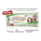 Nonisec Toallitas Húmedas Adulto Con Aloe Vera X 60 Unidades