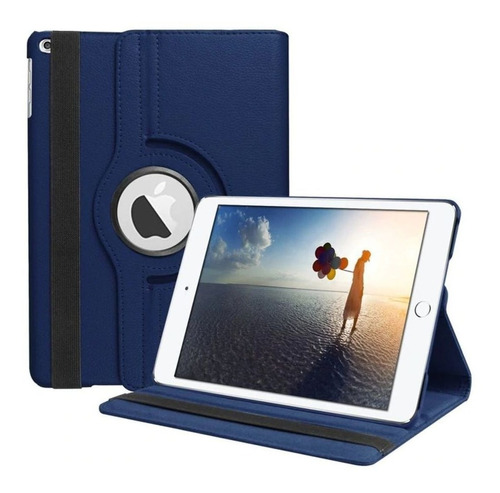 Capa Giratória 360 Ajustável Para iPad 6 E Air 2 + Película