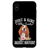 Funda Para iPhone XS Max Basset Hound-022