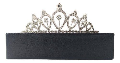 Corona De Reina Cintillo Para Mujer Y Niñas Diadema Plateada