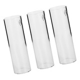 3pcs Cilindro Cristal Colgante Planta Terrario Florero