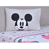 Sabana Infantil 1,5 Plazas Disney Mickey Mouse