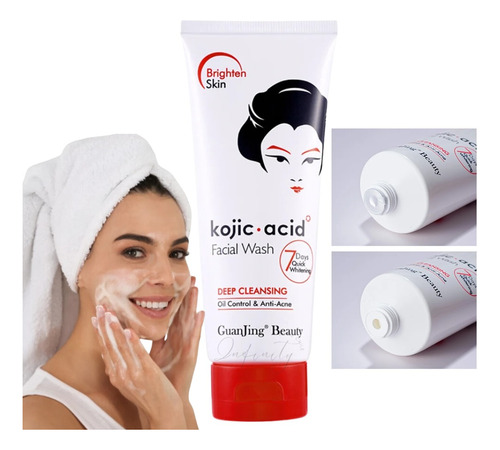 Limpiador Facial Antiacné Blanqueamiento Control De Aceite