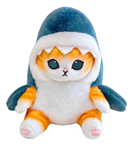 Gato Gatito Michi De Peluche Kawaii Con Disfraz Diseños 13cm