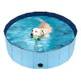 Piscina Plegable Para Perros Mascotas Piscina Verano 160x30