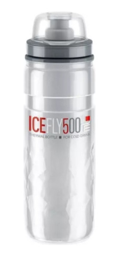 Caramañola Termica Elite Fly Ice 500ml Transparente