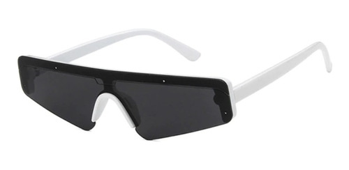 Lentes Ski Sun Rectangle Halsey Rave Dj Shield Acetato Biker