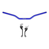 Manubrio X5 Azul + Manija Azul Yamaha Yz 250 01-07 Wirtz