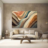 Quadro Decorativo Moderno Horizontal 160x80 Canvas