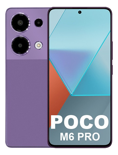 Smartphone Xiaomi Poco M6 Pro Dual  512gb / 12gb Ram Roxo