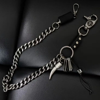 Cadena Para Pantalón Biker Vintage. Metal