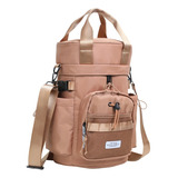 Bolso Mochila Matera Utilitary Chimola Urbana Maple Color Cappuccino