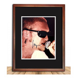 Alice In Chains Layne Staley Foto Autografiada En Cuadro 