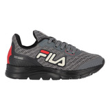 Zapatillas Fila Running Niño Athlon Kids Gris-rojo Cli