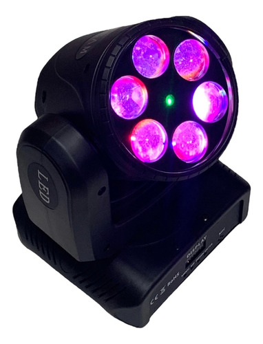 Cabezal Movil Spider + Laser Rayos Beam 60w Gbr Dmx Audio