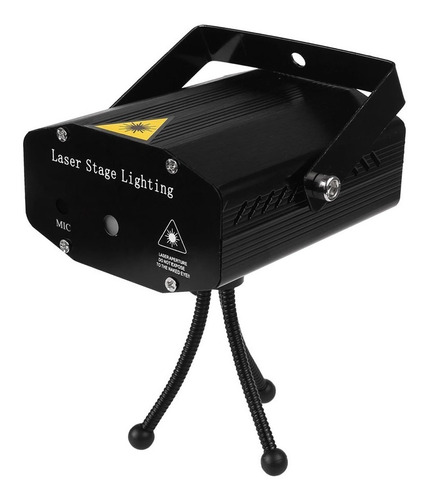 Proyector Luces Laser Audioritmico Stroboflash Tripode 