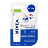 Protetor Hidratante Labial Nivea Sun Derma Care Fps 20 24hs