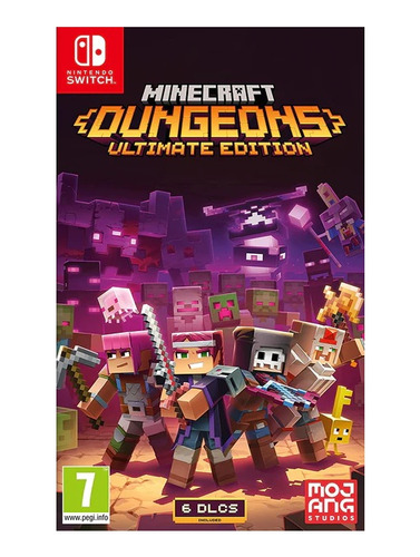 Minecraft Dungeons Ultimate Ed. Eu - Switch Físico - Sniper