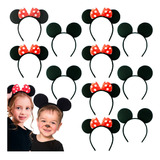 10 Diademas De Mickey Mouse Mimi Economicas Orejas