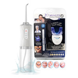 Irrigador Bucal Limpiador Dental Portatil Higiene + Blanqueador De Dientes Roro