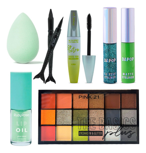 Set De Maquillaje Combo Ideal Para Regalar Original Caobam