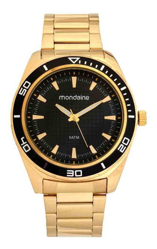Relógio Mondaine Dourado Masculino 53521gpmvde3