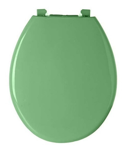 Assento Sanitário Tampa Vaso Almofadado Oval Verde Vd3 Astra