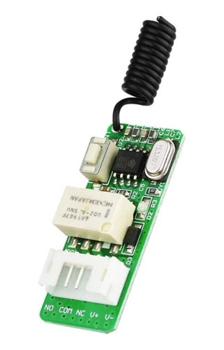 Receptor Rf 433mhz Mini 3.7-12v Con Rele 1a Domotica Control