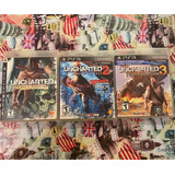 Uncharted Trilogia 1, 2 Y 3 Ps3 Fisico