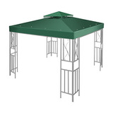 Toldo De Repuesto Cenador De 12'x12' (verde) De Doble C...