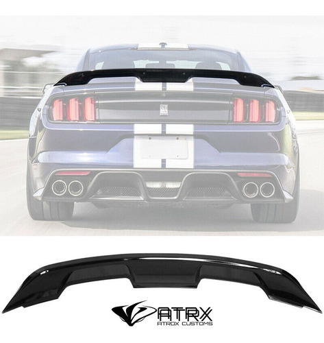 Spoiler Alerón Shelby Gt500 Negro Abs Ford Mustang 2015 2021