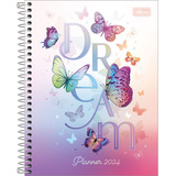 Planner Tilibra Daisy 2024 Borboletas