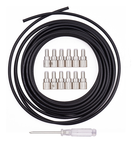 Kit De Cables Dc Sin Soldadura Para Pedalera De Guitarra Diy