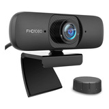 1080p Hd Webcam Con Micrófono Para Pc Mac Usb Del Orde...