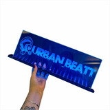 Display Acrílico Iluminado Led Personalizado Presente 40 Cm Cor Da Estrutura Azul