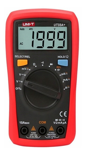 Tester Digital Ut33a+ Uni-t