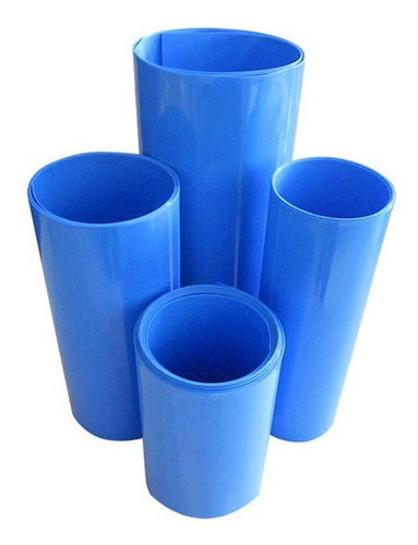 Tubo Termorretráctil De Pvc 250mm Baterías Litio 18650x 50cm