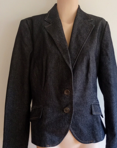 Blazer Saco Jean Oscuro Zara