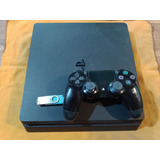 Play Station 4 Slim 1 Tb Gold Hen