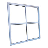 Ventana Puerta Balcon Vidrio Entero 2x2 Aluminio Oferta !!!