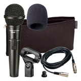 Microfone Profissional Audio-technica Pro41 Cardioide Espuma
