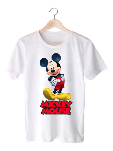 Remera Blanca Mickey Mouse - Serie/gamer