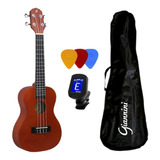 Ukulele Giannini Concert Uks-23 Ns +capa +afinador +palhetas