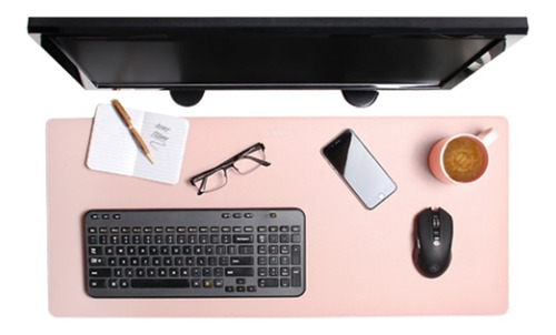 Mouse Pad/ Desk/ Escritorio Premium De Cuero Enhance Xxl